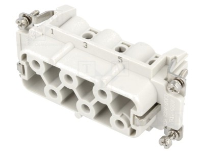 Conector HDC Inserturi Mamă 6 PIN 35A foto