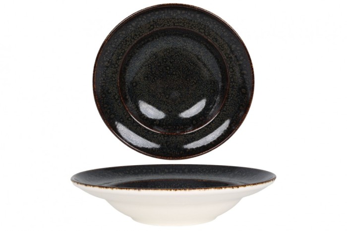 Bonna Farfurie cu paste - Ore Tierra - Por&Aring;&pound;elan - 24 cm (400cc) - set de 2