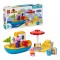 LEGO DUPLO EXCURSIA CU BARCA A PURCELUSEI PEPPA 10432