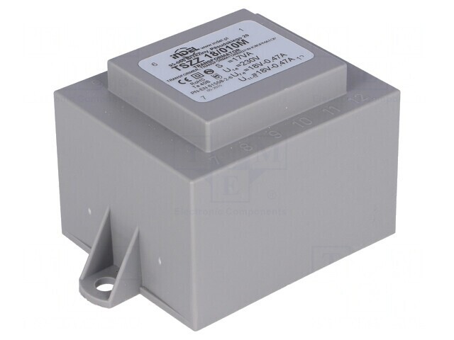 Transformator &Icirc;ncapsulat 17VA 230V 18V 470mA pentru PCB