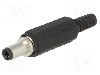 Conector alimentare DC, 12V DC, {{Numarul de pini}} pini, seria {{Seria producatorului}}, 5,5/2,5mm. LUMBERG - 1633 04