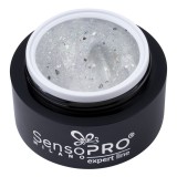 Gel Constructie Unghii Expert Line SensoPRO Milano - Diamond Confetti 15ml