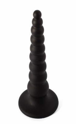 Dop Anal Extra Large L, Negru, 30 cm foto