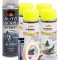 Kit complet reparatie si vopsire jante culoare Galben Fluorescent, V4 AVX-KVJ-GFV4
