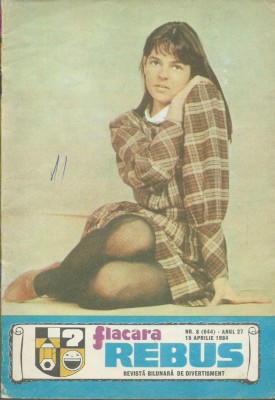 Revista Flacara Rebus nr. 8 / 15 aprilie 1984 foto