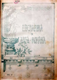 REVISTA LITERATURA SI ARTA ROMANA, ANUL XII, NR. 1,2,3, 1908