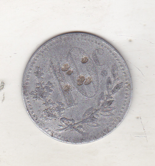 bnk mnd Algeria 10 centimes 1918 Alger , aluminiu