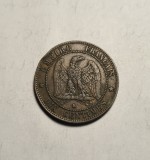 Franta 10 Centimes 1855 K Detalii Frumoase