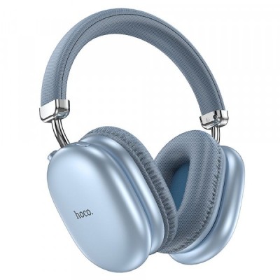 Handsfree Bluetooth HOCO W35 Max, A2DP, Albastru foto