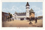 3091 - BUZAU, Market, Romania - old postcard, CENSOR - used - 1918