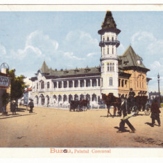 3091 - BUZAU, Market, Romania - old postcard, CENSOR - used - 1918