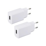 Set de 2 surse de alimentare USB, 5 V, 2 A, &icirc;ncărcător USB