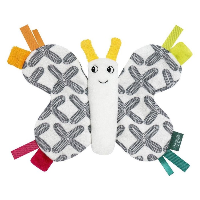 Jucarie fosnitoare - Fluturas vesel PlayLearn Toys