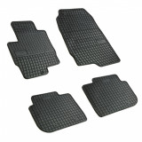 Set covorase auto din cauciuc Mitsubishi Colt 6 Z30 5Us 2008-2012, presuri BestAutoVest, negre, 4 buc., Rapid