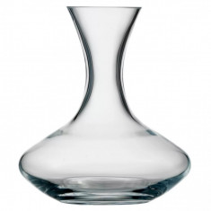Carafa din sticla clara, Decanter cu volum de 750 ml pentru aerarea vinului rosu AVX-CRVR750