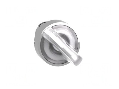 Comutator Rotativ 22mm cu LED Alb IP66 foto