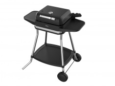 Gratar electric Zilan ZLN2501 pentru interior/exterior, Putere 3050W, Termostat reglabil, Placa din aluminiu, Protectie impotriva supraincalzirii, Ter