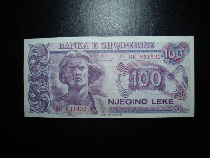 ALBANIA 100 LEKE 1994 EXCELENTA