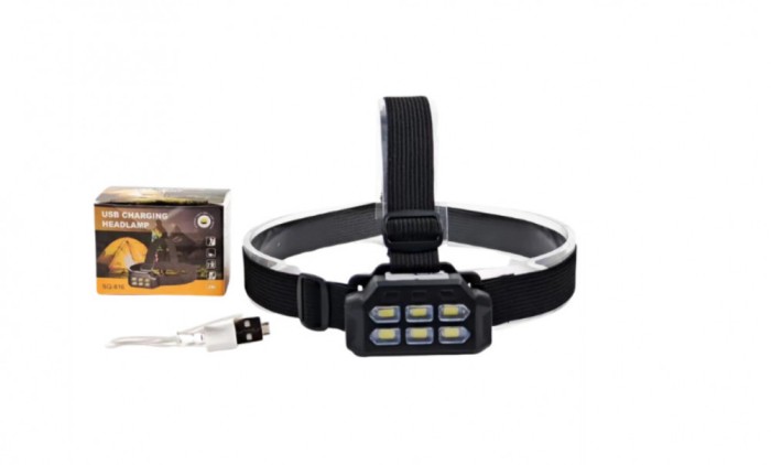 Lanterna de cap SQ 816 cu 6 leduri