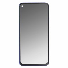 Ecran compatibil cu oppo honor 20 / huawei nova 5t, touchscreen si rama, blue foto