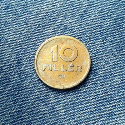 10 Filler 1947 Ungaria / defect de batere foto