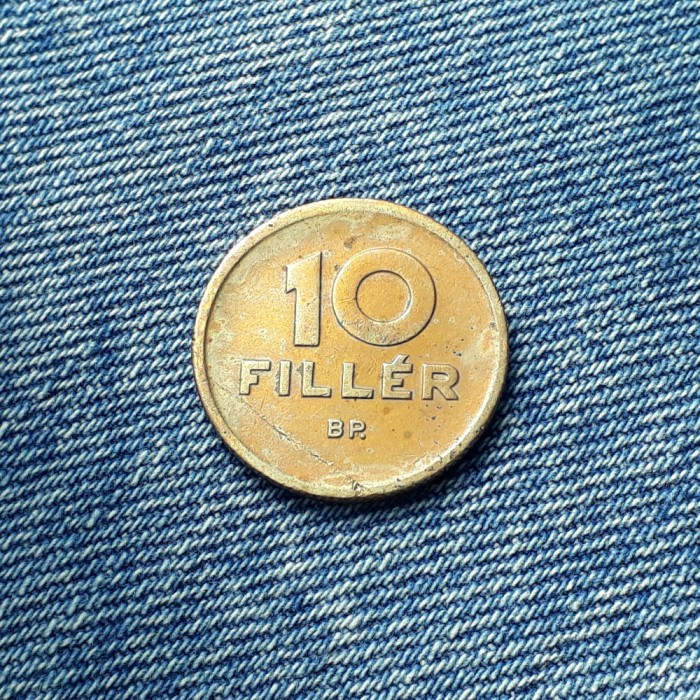 10 Filler 1947 Ungaria / defect de batere