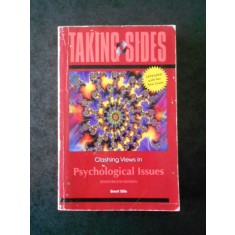 TAKING SIDES. CLASHING VIEWS ON PSYCHOLOGICAL ISSUES