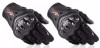 Manusi Moto Unisex Negre Pro Biker, ATV Scuter, Protectii, Marime 3XL