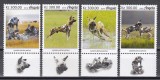 Angola 2019 - C&acirc;ini sălbatici, Serie cu Tapsuri, MNH