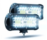 Cumpara ieftin BZRSH Set 2 Proiectoare LED Off-Road 6.5 Inch 120W 12000 Lumeni 12V-24V IP67 Aliaj Aluminiu Alb Rece