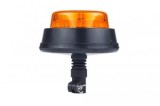 Girofar LED Galben 12/24V 19W Prindere Tija, Rotatie/Blitz, IP68, HOR 110B, -30&deg;C - 50&deg;C