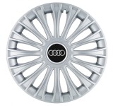 Cumpara ieftin Set 4 Capace Roti, potrivite jantelor de R14, pentru Audi, model dino cromat, Autohelix MSA
