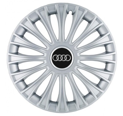Set 4 Capace Roti, potrivite jantelor de R14, pentru Audi, model dino cromat foto