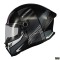 Casca integrala pentru scuter - motocicleta MT Stinger 2 Tron B12 negru/gri lucios &ndash; tip viziera: MT-V-28B M (57/58cm)