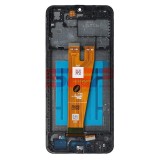 Display LCD Touchscreen cu Rama Samsung Galaxy A04/A045 Negru Compatibil