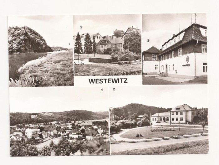 SG3 - Carte Postala - Germania, DDR Westewitz, Kr. Dobeln, necirculata 1982