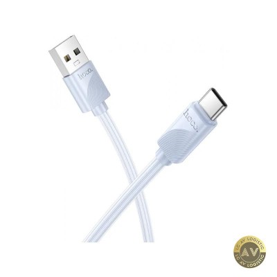 Cablu Date si Incarcare USB-A - Lightning HOCO X114 18W 1m Albastru foto