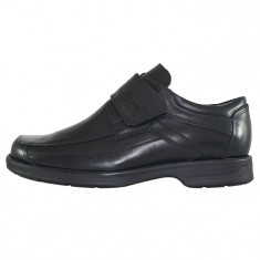 Pantofi casual barbati piele naturala - Nicolis negru - Marimea 40