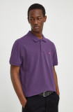 Cumpara ieftin Levi&#039;s polo de bumbac culoarea violet, neted