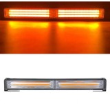 40W COB LED BAR Urgenta,Lumina de avertizare intermitent, camion chihlimbar stivuitor auto 12 / 30V