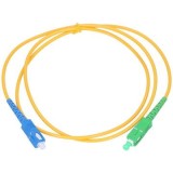 Cablu fibra optica ACT SC/APC-SC Single Mode 6 m LSZH galben