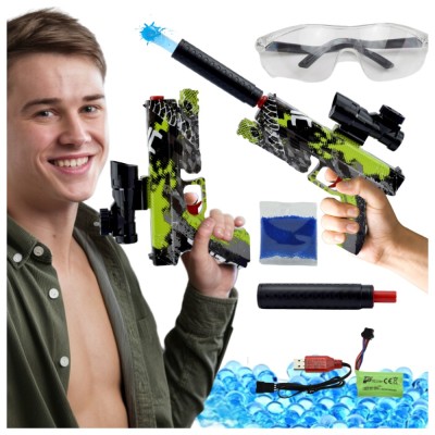 ARMĂ AUTOMATĂ PENTRU BILE DE GEL CU APĂ SET DE PUȘCĂ MARE foto