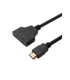 Cablu adaptor HDMI la 2x HDMI aurit spitter, Generic