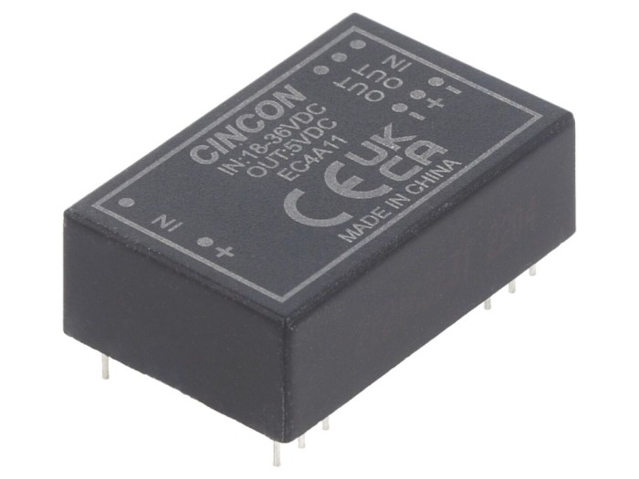 Convertor DC/DC 5V 1A 18-36V DIP24