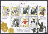 Sierra Leone 2001 - Istoria Campionatului Mondial de Fotbal, Bloc, MNH
