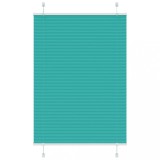vidaXL Jaluzea plisată verde petrol 95x100 cm Lățime țesătură 94,4cm