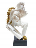 Statueta Decorativa, Indragostiti, Alb, 28 cm, DO22073-A