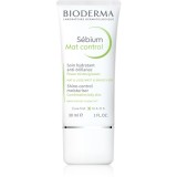 Bioderma S&eacute;bium Mat Control crema hidratanta usoara pentru piele lucioasa cu pori dilatati 30 ml