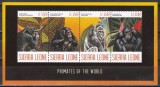 Sierra Leone 2012 - Primatele lumii, Bloc, MNH