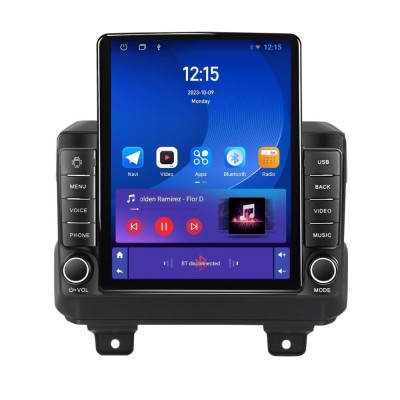 Navigatie dedicata cu Android Jeep Wrangler IV dupa 2018, 1GB RAM, Radio GPS foto